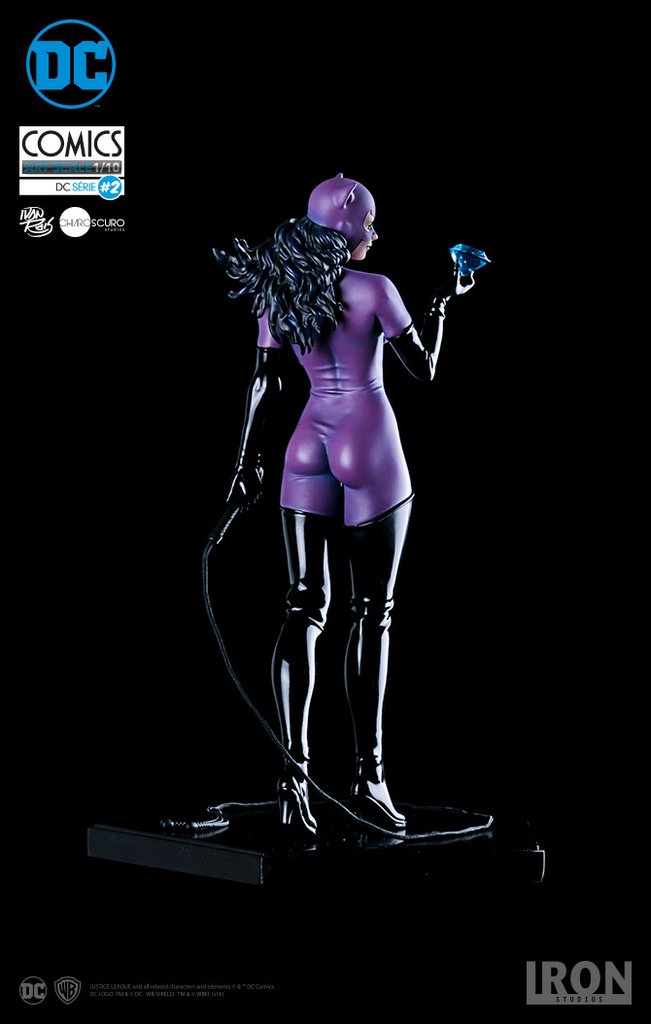 IRON STUDIOS: CATWOMAN Art scale 1/10  Catwoman-art-scale-iron-studios-09