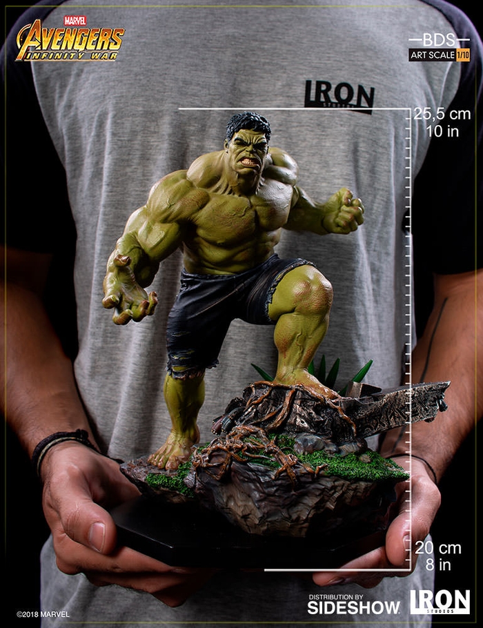 IRON STUDIOS: HULK Infinity war art scale 1/10 Iron-studio-avengers-infinity-war-art-scale-hulk-14