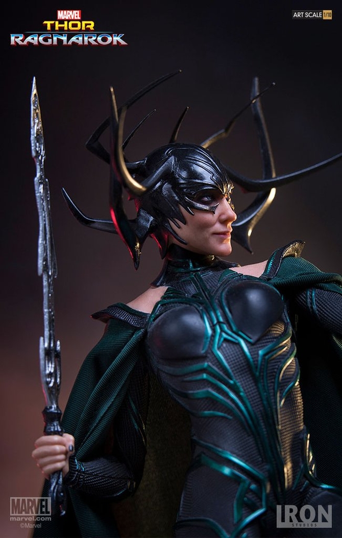 IRON STUDIOS: HELA Thor ragnarock art scale  Iron-studios-Thor-ragnarok-hela-statue-01