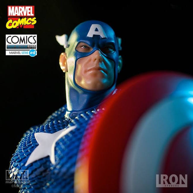 IRON STUDIOS: CAPTAIN AMERICA serie 4 art scale 1/10 Iron-studios-captain-america-art-scale-1-10-marvel-comics-07