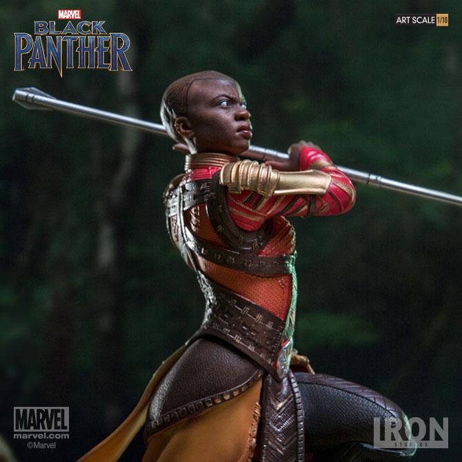 IRON STUDIOS: OKOYE black panther movie art scale 1/10  Iron-studios-okoye-black-panther-art-scale-03