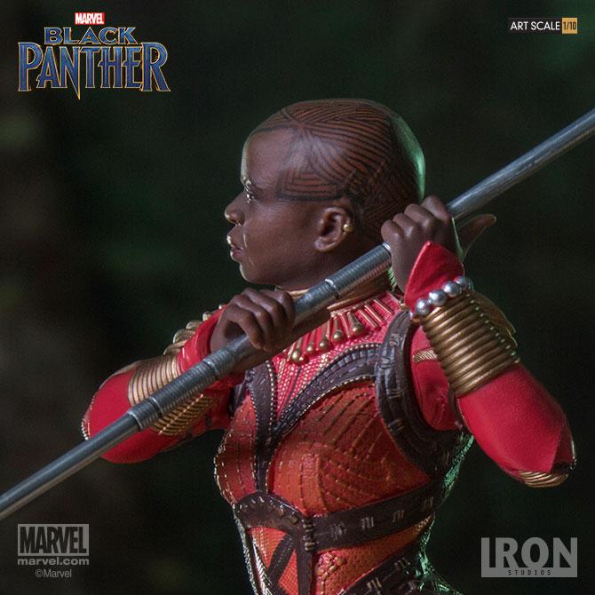 IRON STUDIOS: OKOYE black panther movie art scale 1/10  Iron-studios-okoye-black-panther-art-scale-05