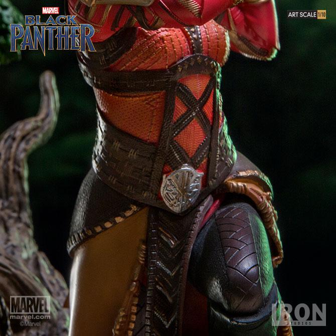 IRON STUDIOS: OKOYE black panther movie art scale 1/10  Iron-studios-okoye-black-panther-art-scale-06