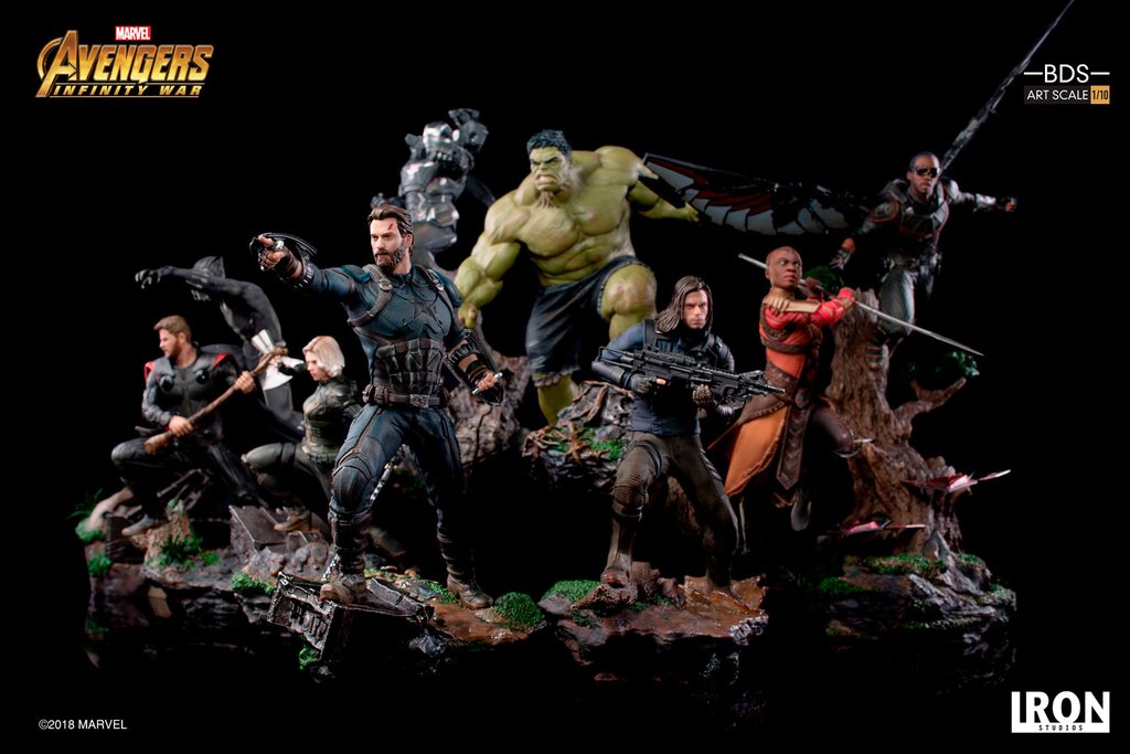 IRON STUDIOS: WAR MACHINE Infinity war art scale 1/10 Iron-studios-war-machine-infinity-war-art-scale-09