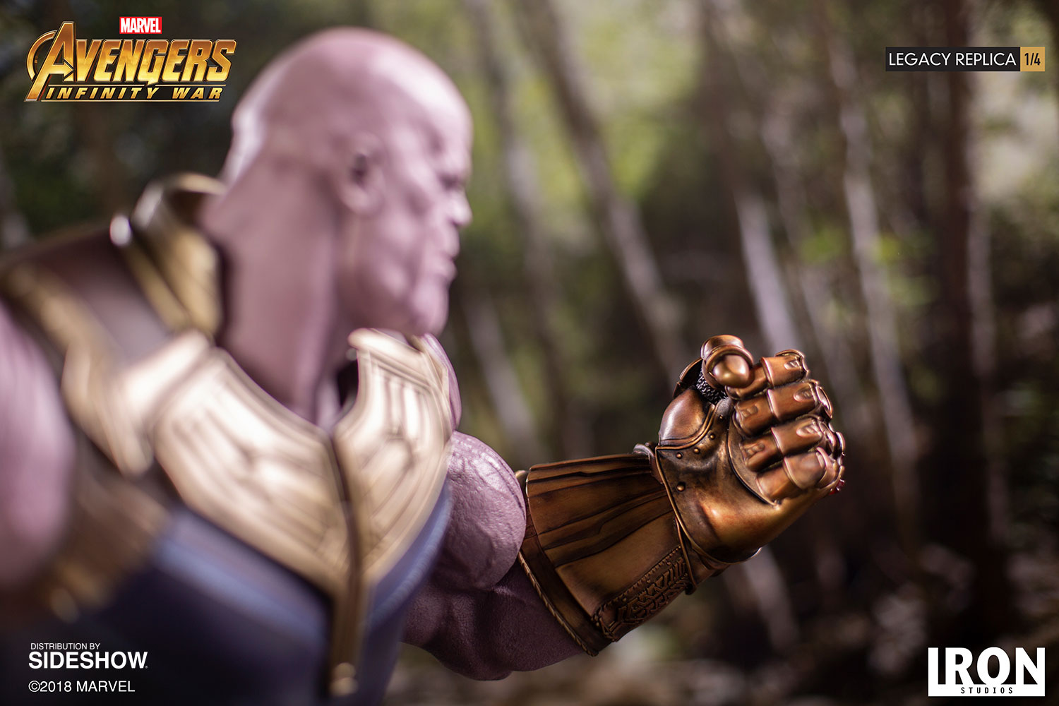 IRON STUDIOS: THANOS Infinity war Legacy replica 1/4 scale Infinity-war-thanos-statue-iron-studios-10