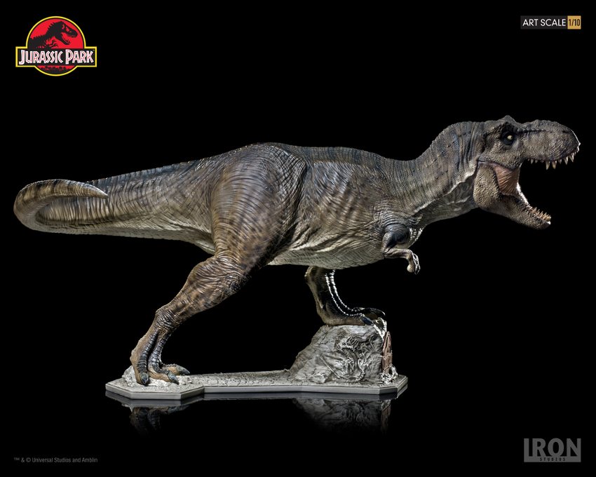 IRON STUDIOS: T-REX Art Scale 1/10 (Jurassic Park)  Iron-studios-Jurassic-park-T-rex-01