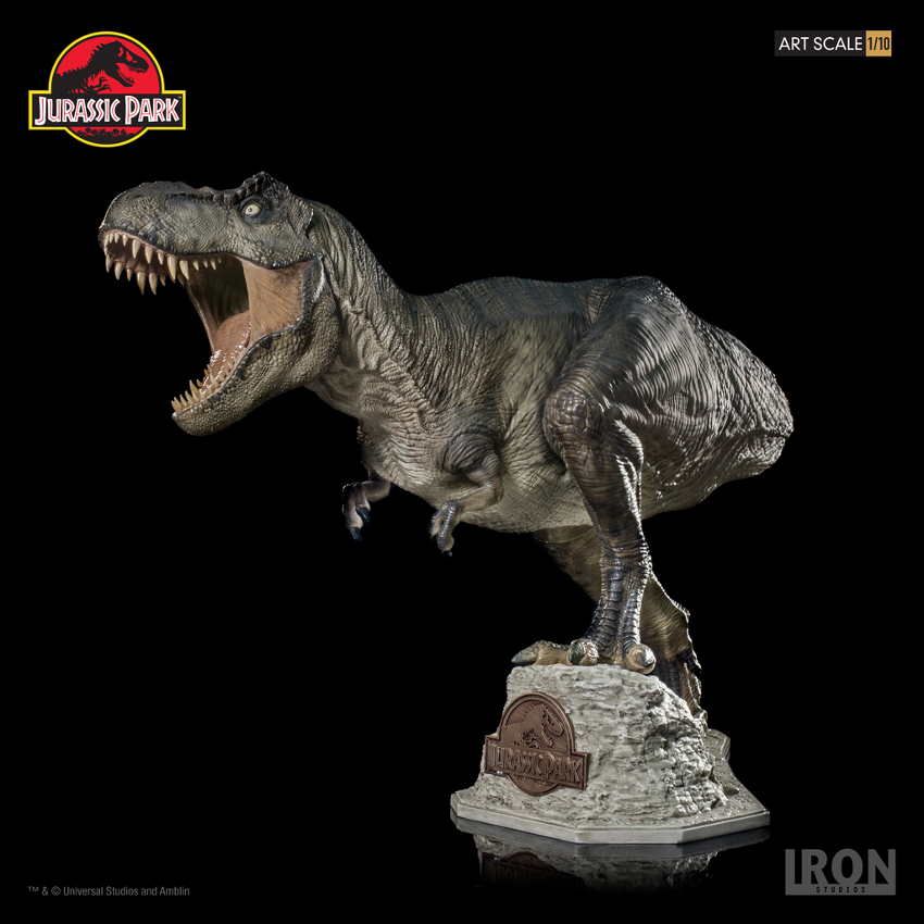 IRON STUDIOS: T-REX Art Scale 1/10 (Jurassic Park)  Iron-studios-Jurassic-park-T-rex-02