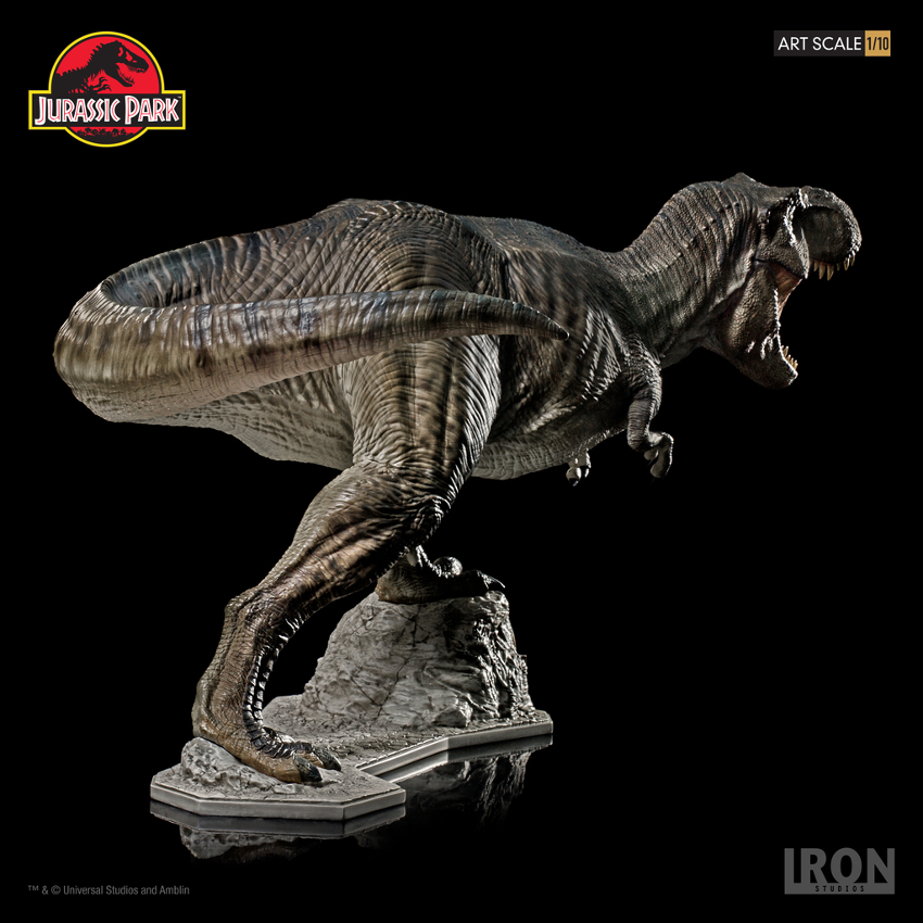 IRON STUDIOS: T-REX Art Scale 1/10 (Jurassic Park)  Iron-studios-Jurassic-park-T-rex-04