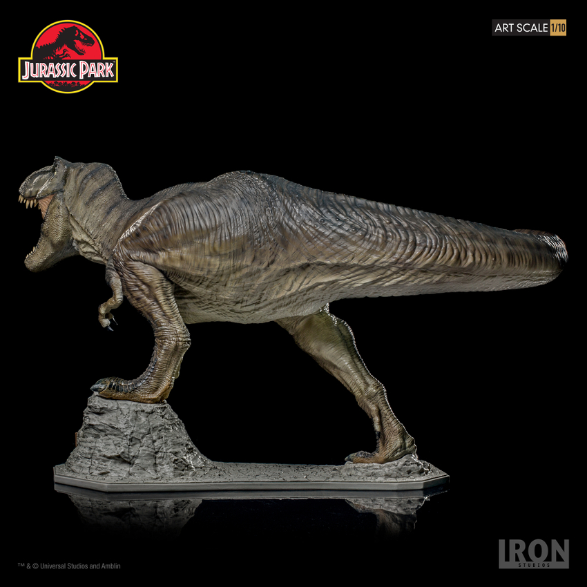 IRON STUDIOS: T-REX Art Scale 1/10 (Jurassic Park)  Iron-studios-Jurassic-park-T-rex-05