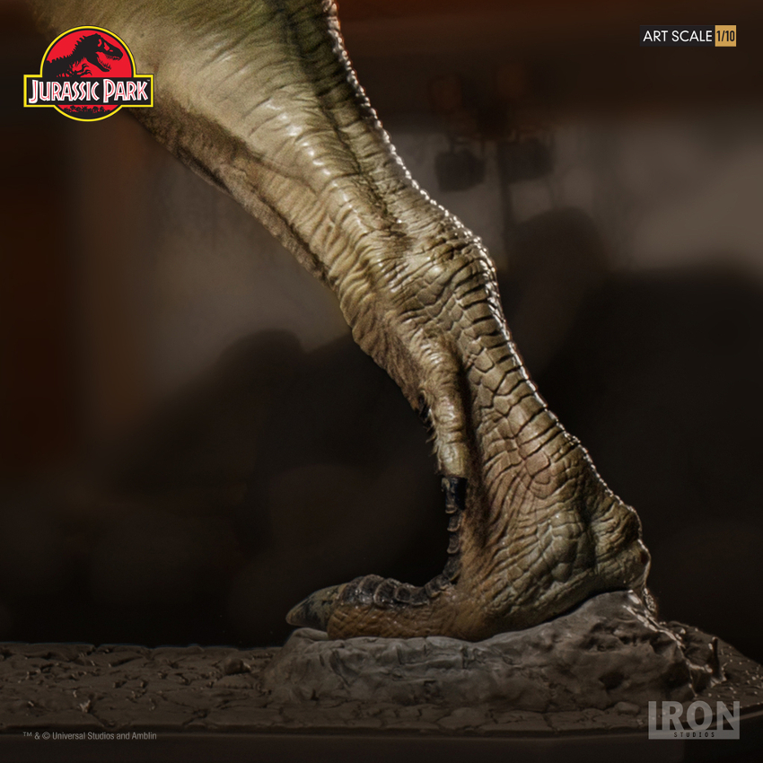 IRON STUDIOS: T-REX Art Scale 1/10 (Jurassic Park)  Iron-studios-Jurassic-park-T-rex-10