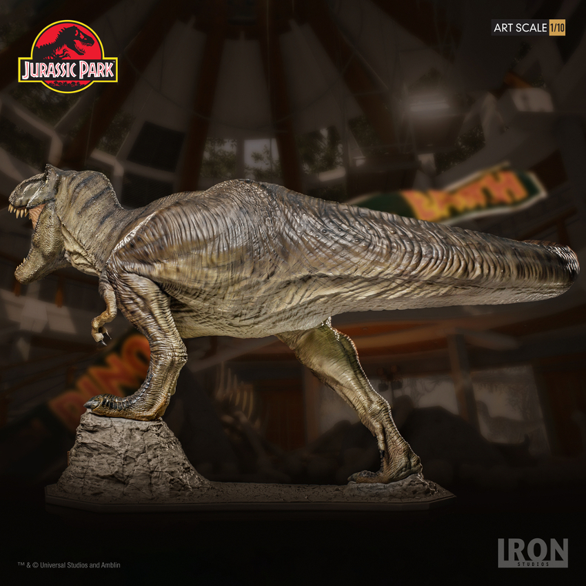IRON STUDIOS: T-REX Art Scale 1/10 (Jurassic Park)  Iron-studios-Jurassic-park-T-rex-11