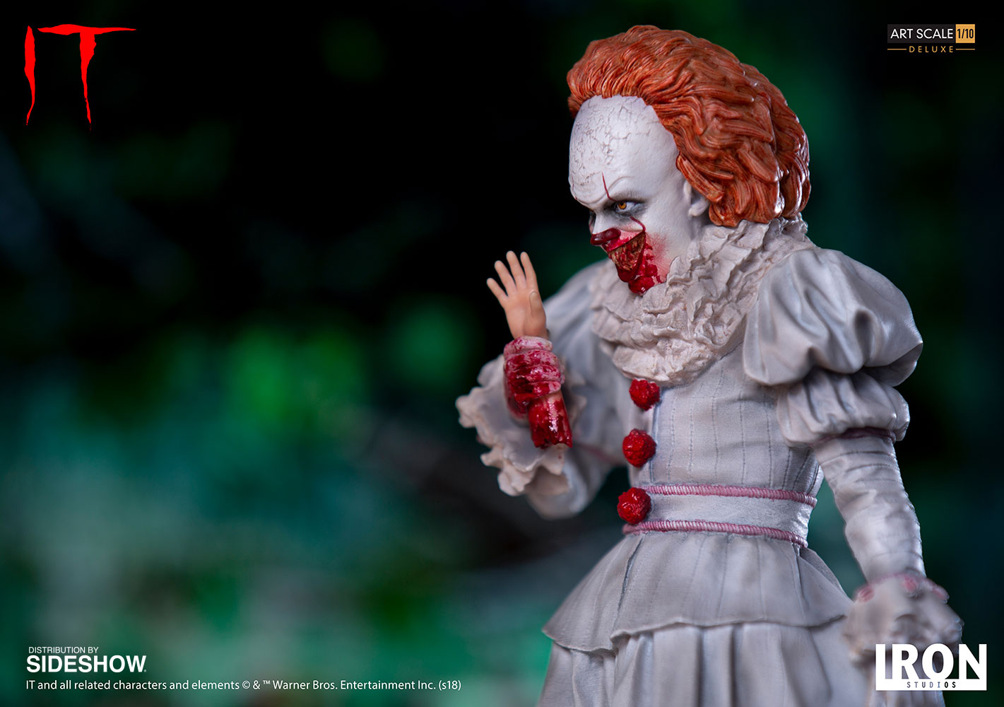 IRON STUDIOS: PENNYWISE Deluxe Art scale 1/10 Art-scale-pennywise-deluxe-statue-iron-studios-16