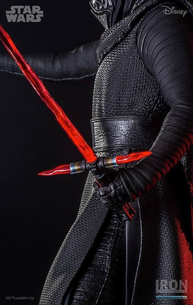 IRON STUDIOS: KYLO REN Legacy replica 1/4 scale Iron-studios-Kylo-ren-legacy-replica-08