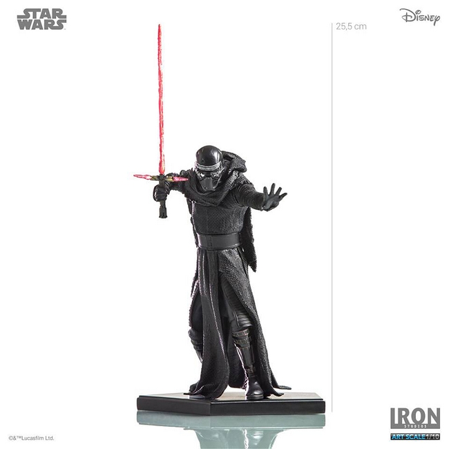 IRON STUDIOS: KYLO REN art scale 1/10 Kylo-Ren-Iron-studios-21