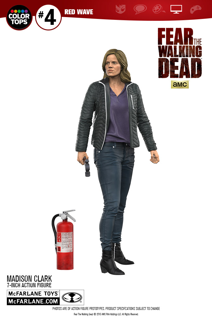 Fear the Walking Dead : Madison 7 inches action figure	 Madison_01