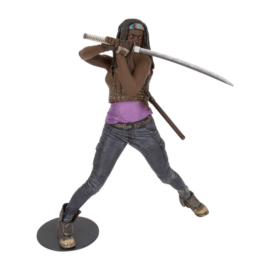 the Walking Dead : Michonne deluxe figure Michonne_08