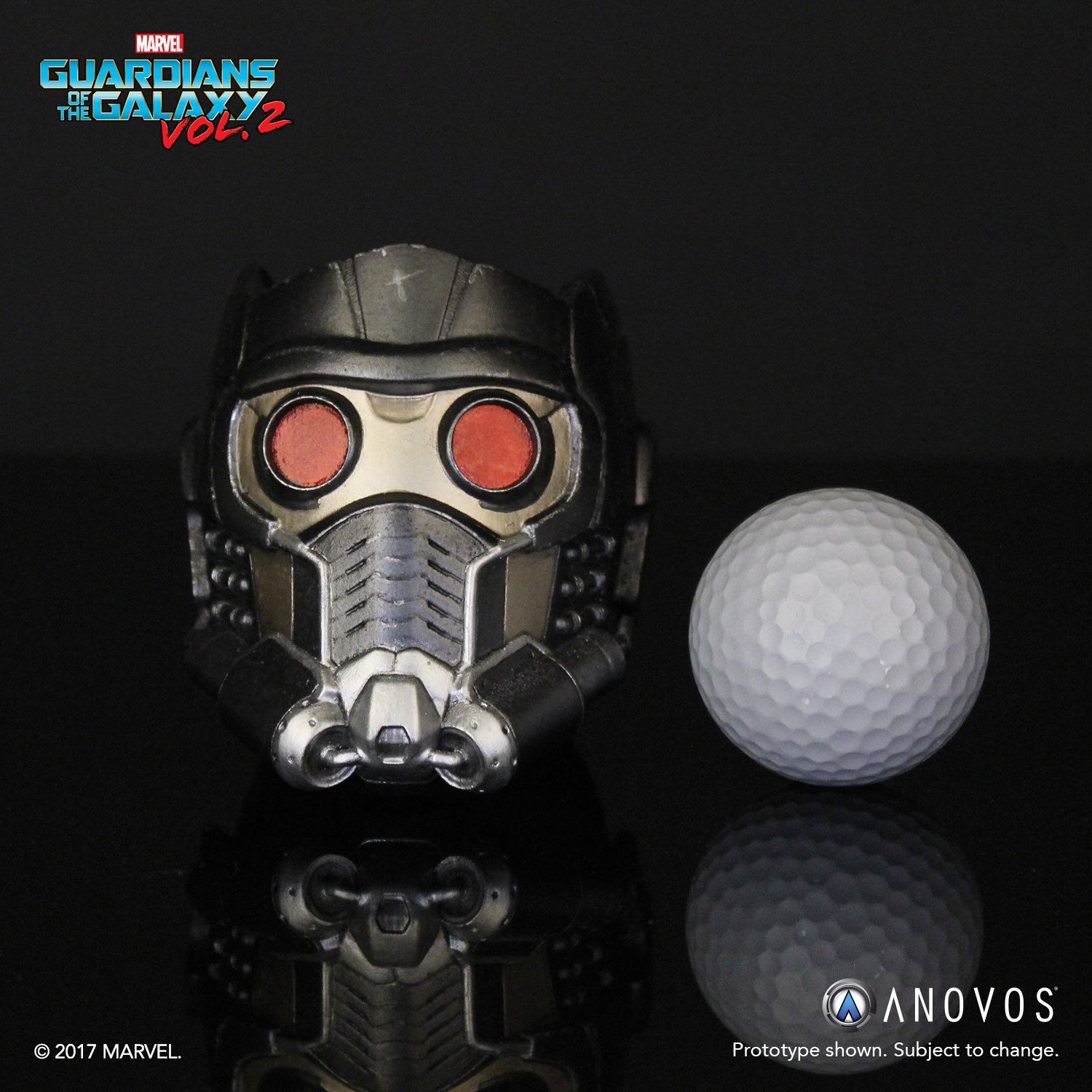 ANOVOS : MARVEL ARMORY COLLECTION : GUARDIANS OF THE GALAXY Vol. 2 STAR-LORD SCALE REPLICA HELMET Guardians_Of_The_Galaxy_Vol_2_Star-Lord_Scaled_Helmet_05