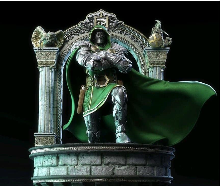 Doctor Doom Latverian Ruler 1/4 Scale Statue - Tiger J customs Doctor-Doom-Latverian-Ruler-14-Scale-Statue-17