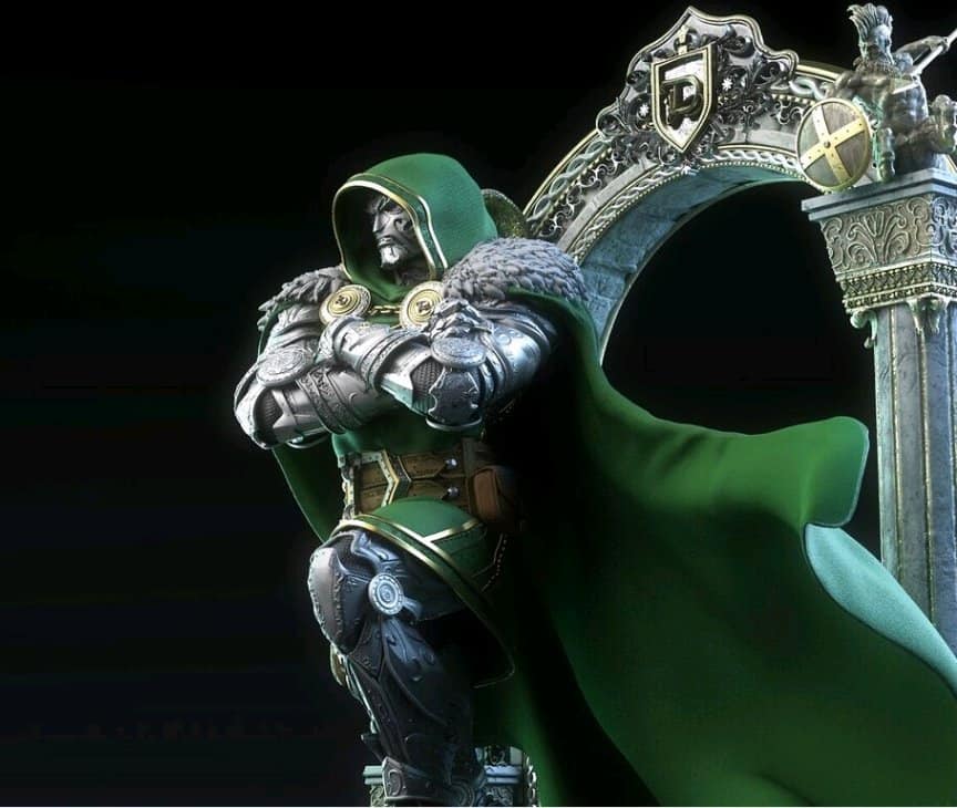 Doctor Doom Latverian Ruler 1/4 Scale Statue - Tiger J customs Doctor-Doom-Latverian-Ruler-14-Scale-Statue-4