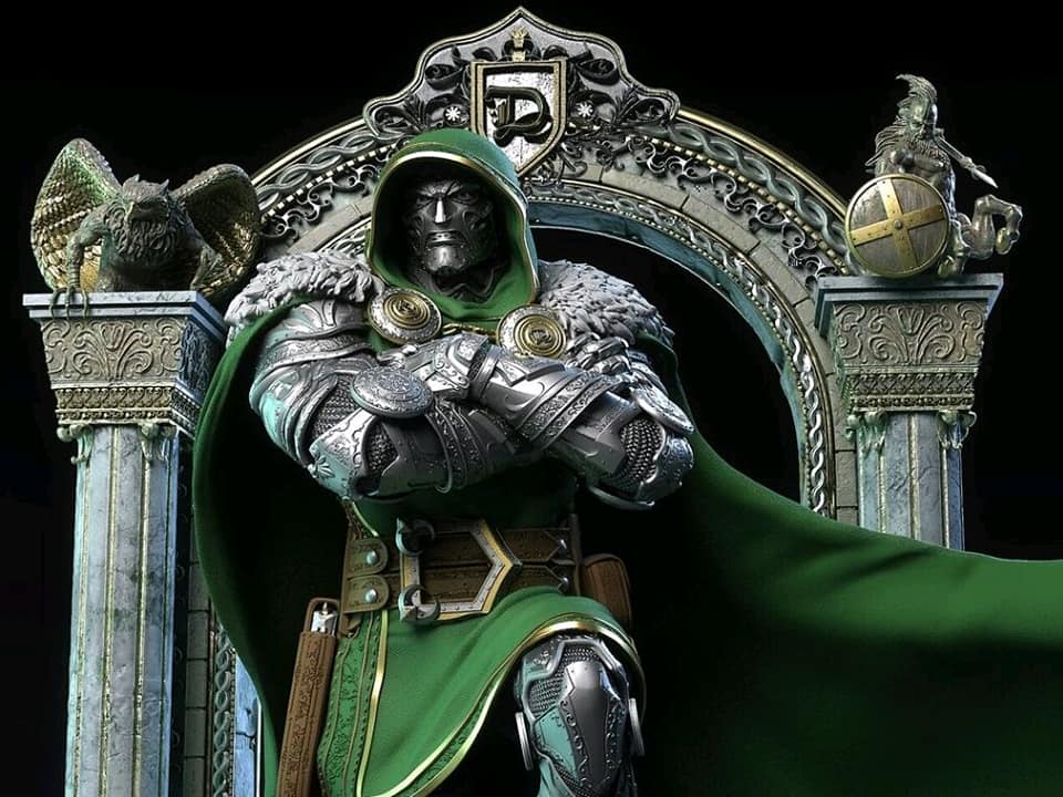 Doctor Doom Latverian Ruler 1/4 Scale Statue - Tiger J customs Doctor-Doom-Latverian-Ruler-14-Scale-Statue-7