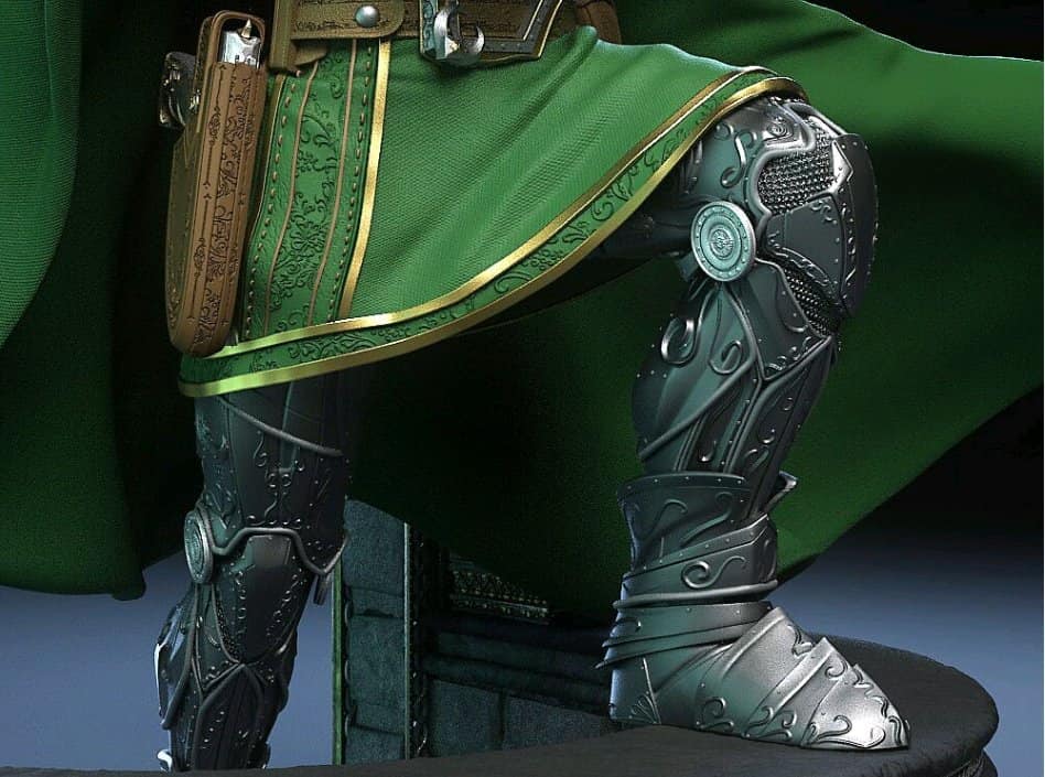 Doctor Doom Latverian Ruler 1/4 Scale Statue - Tiger J customs Doctor-Doom-Latverian-Ruler-14-Scale-Statue-8