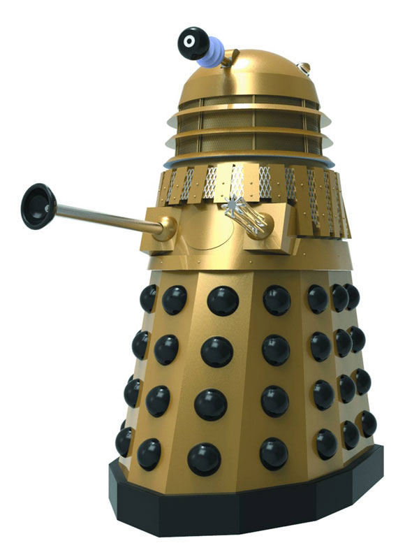 Titan Merchandise : Doctor Who Gold Dalek Doctor-who-Gold-Dalek_01