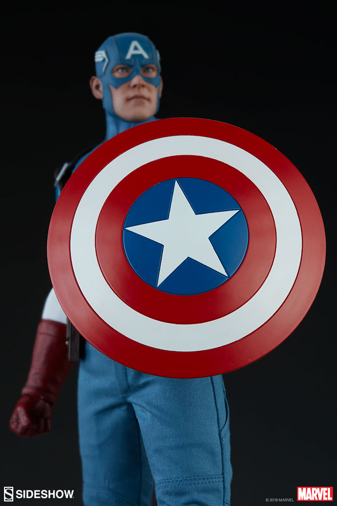 CAPTAIN AMERICA Sixth scale figure  Marvel-captain-america-sixth-scale-figure-sideshow-100171-11