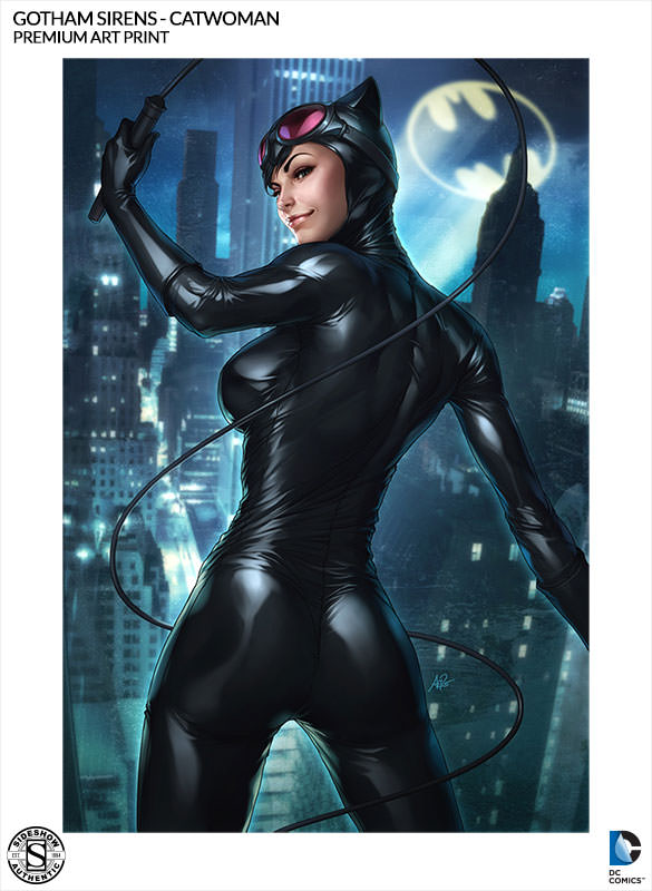 GOTHAM SIRENS: CATWOMAN Premium Art Print 500271-gotham-sirens-catwoman-002