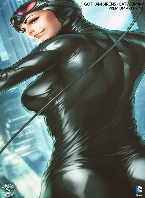 GOTHAM SIRENS: CATWOMAN Premium Art Print 500271-gotham-sirens-catwoman-003