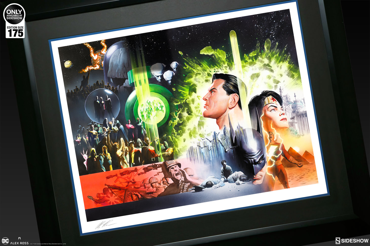 HISTORY OF THE DC UNIVERSE Premium art print  Dc-comics-history-of-the-dc-universe-fine-art-lithograph-alex-ross-500647-06