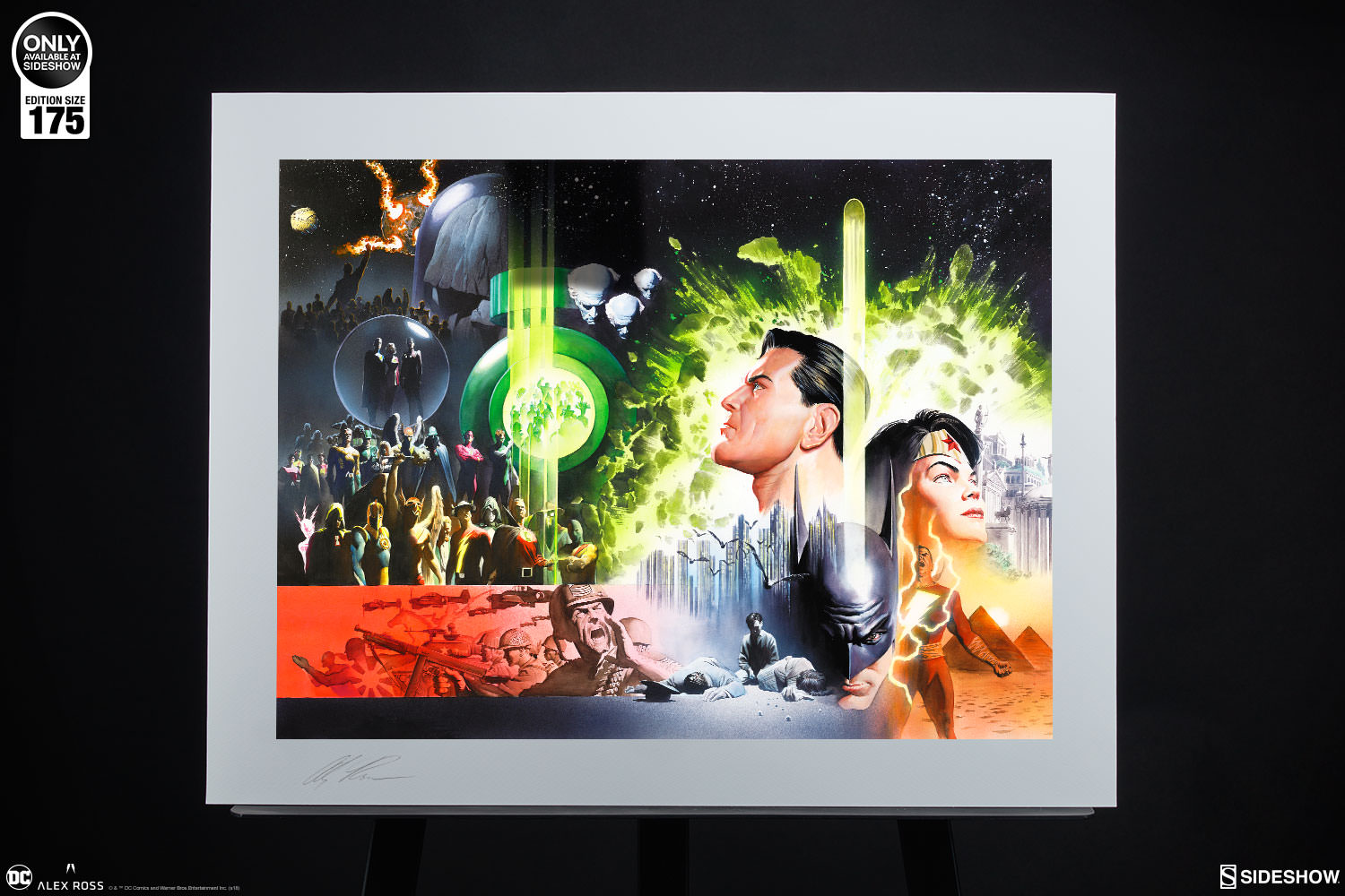 HISTORY OF THE DC UNIVERSE Premium art print  Dc-comics-history-of-the-dc-universe-fine-art-lithograph-alex-ross-500647-07