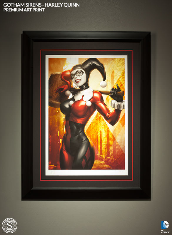 GOTHAM SIRENS: HARLEY QUINN Premium Art Print Gotham-sirens-harley-quinn-art-print-06