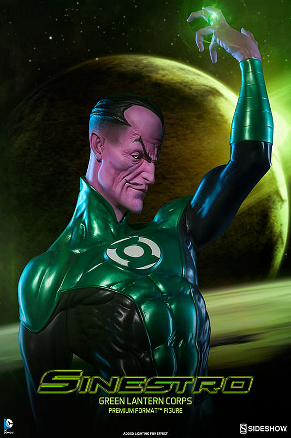 SINESTRO GREEN LANTERN CORPS PREMIUM FORMAT FIGURE   Sinestro-green-lantern-corps-premium-01