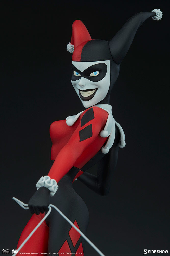 Batman: The Animated Series – Harley Quinn with Hyenas Statue Sideshow-Animated-Harley-Quinn-002