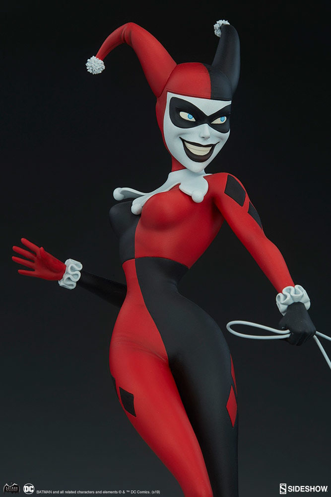 Batman: The Animated Series – Harley Quinn with Hyenas Statue Sideshow-Animated-Harley-Quinn-004