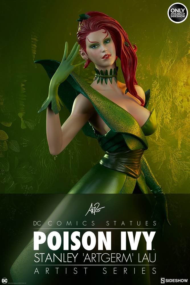 STANLEY LAU Artist series : POISON IVY Statue Poison-ivy-stanley-artgerm-lau-series-statue-sideshow-200429-01