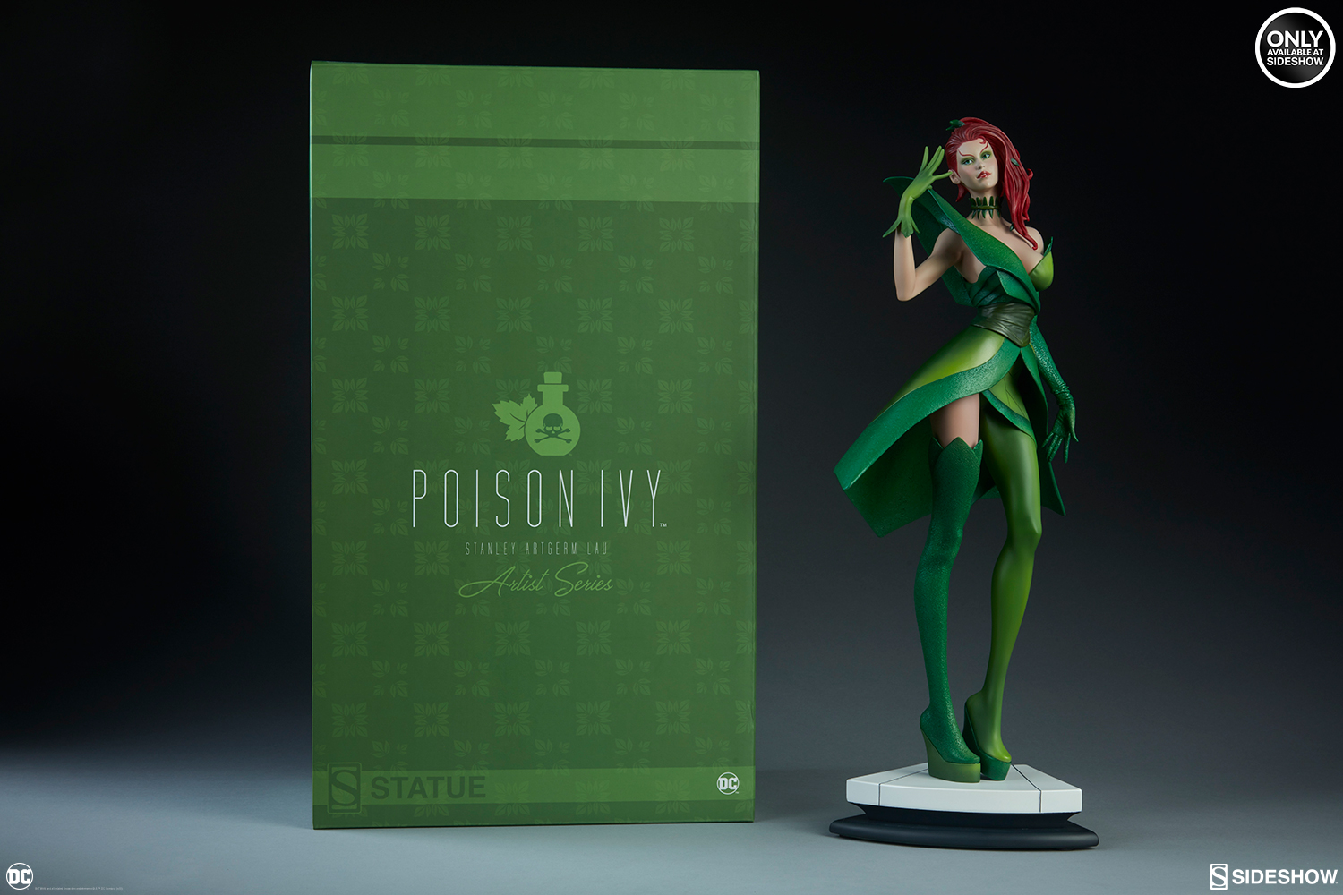 STANLEY LAU Artist series : POISON IVY Statue Poison-ivy-stanley-artgerm-lau-series-statue-sideshow-200429-19