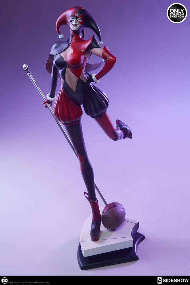 STANLEY LAU Artist series: HARLEY QUINN Statue Harley-quinn-stanley-artgerm-lau-artist-series-sideshow-statue-200430-02