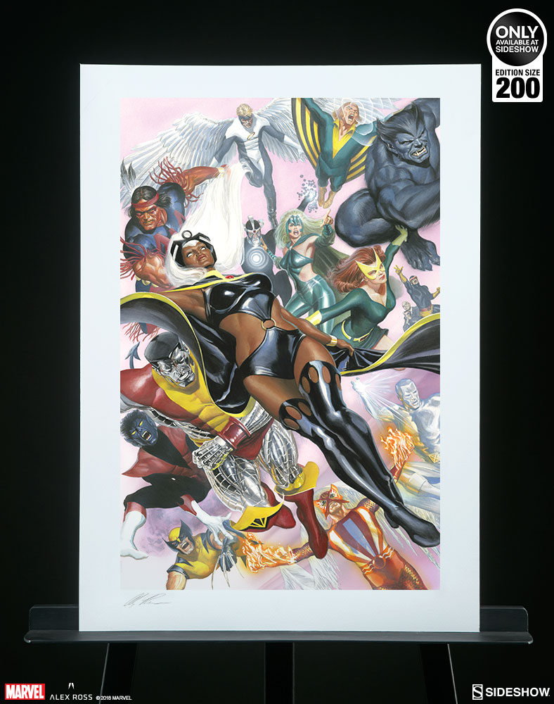 UNCANNY X-MEN Premium art print Marvel-uncanny-x-men-fine-art-lithograph-alex-ross-500632-03