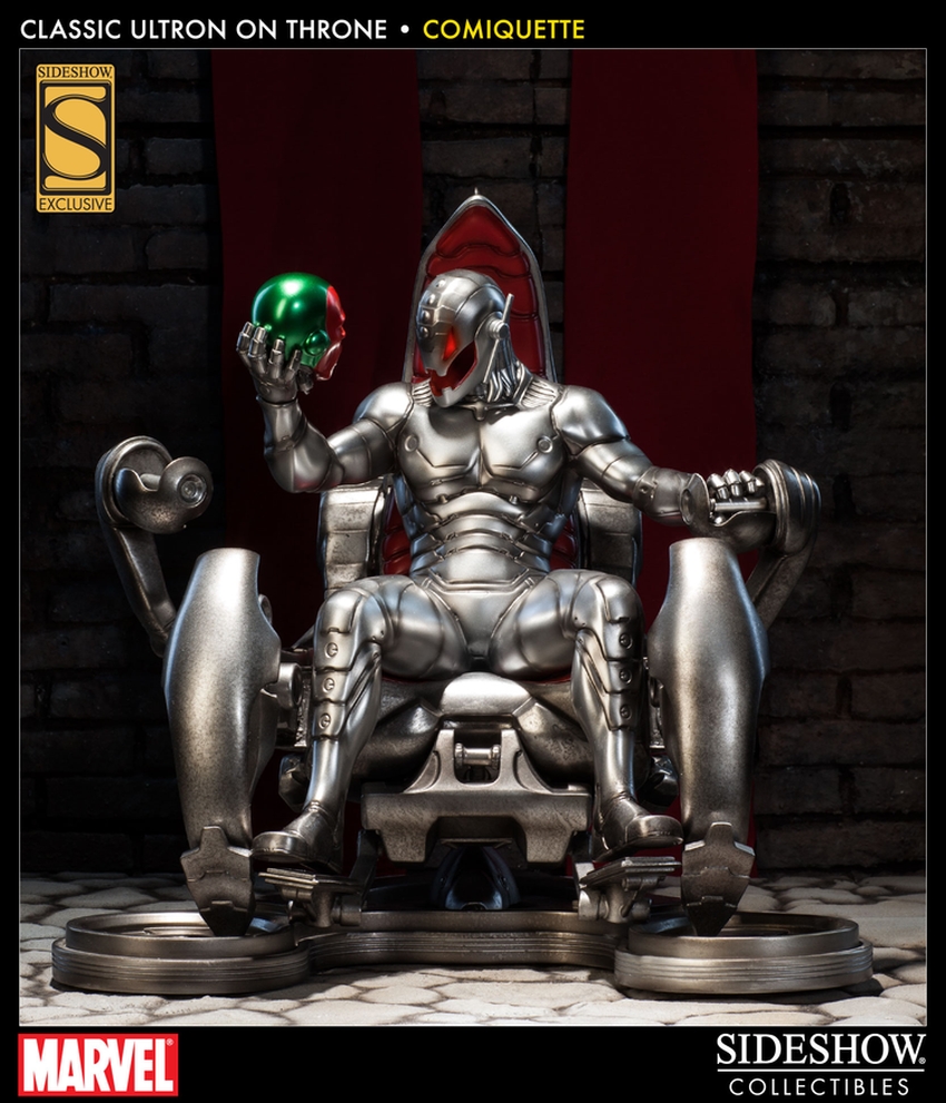 ULTRON ON THRONE 'classic' Comiquette Classic-ultron-on-throne-statue-2001201_press-01