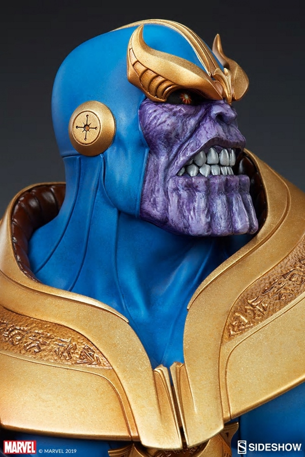 THANOS 1/3 BUST Thanos-LSB-sideshow-13