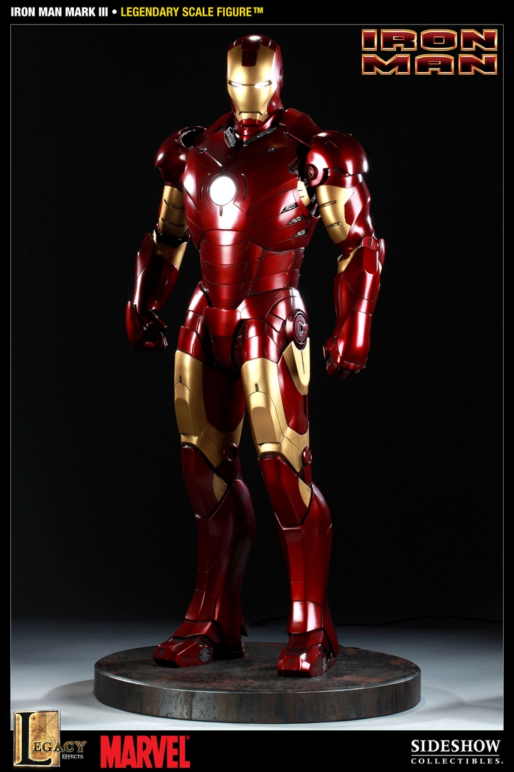 IRON MAN "MARK III " Legendary scale figure Iron-man-mark-III-400035_press-01