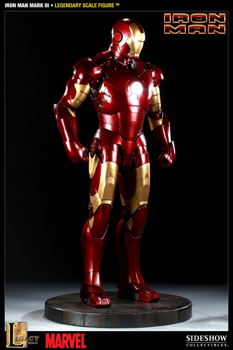 IRON MAN "MARK III " Legendary scale figure Iron-man-mark-III-400035_press-04