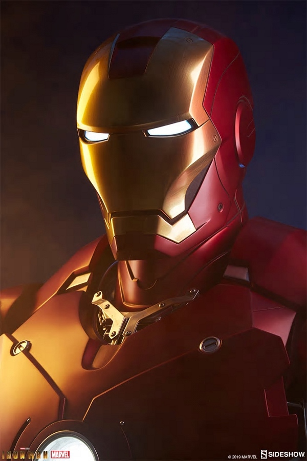 IRON MAN MARK III - Life Size Bust Iron-Man-Mark-III-life-size-2