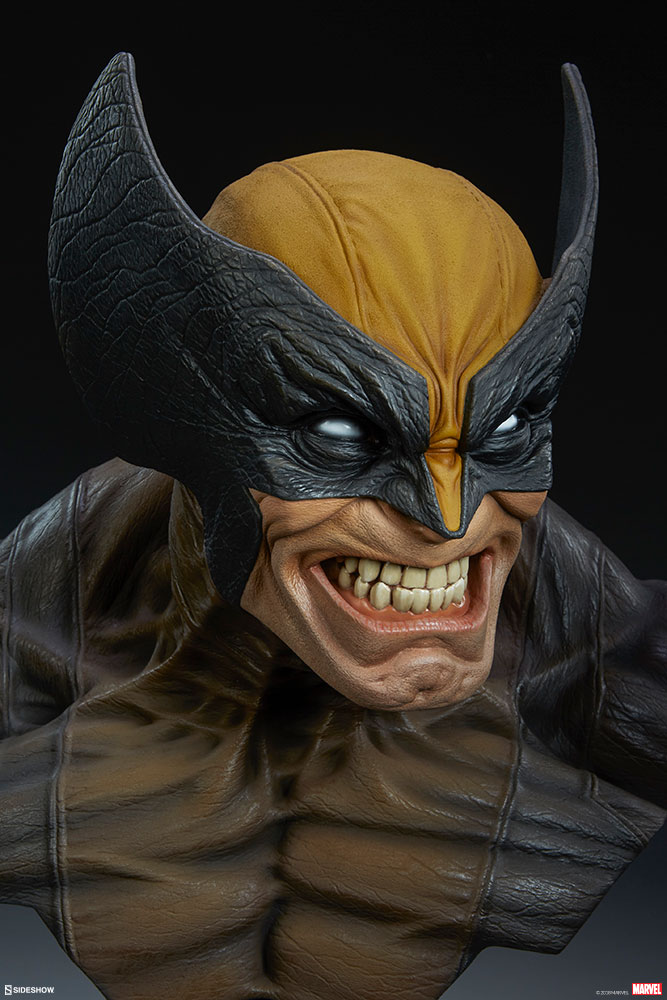 WOLVERINE New life size bust 2018 Marvel-wolverine-life-size-bust-sideshow-11