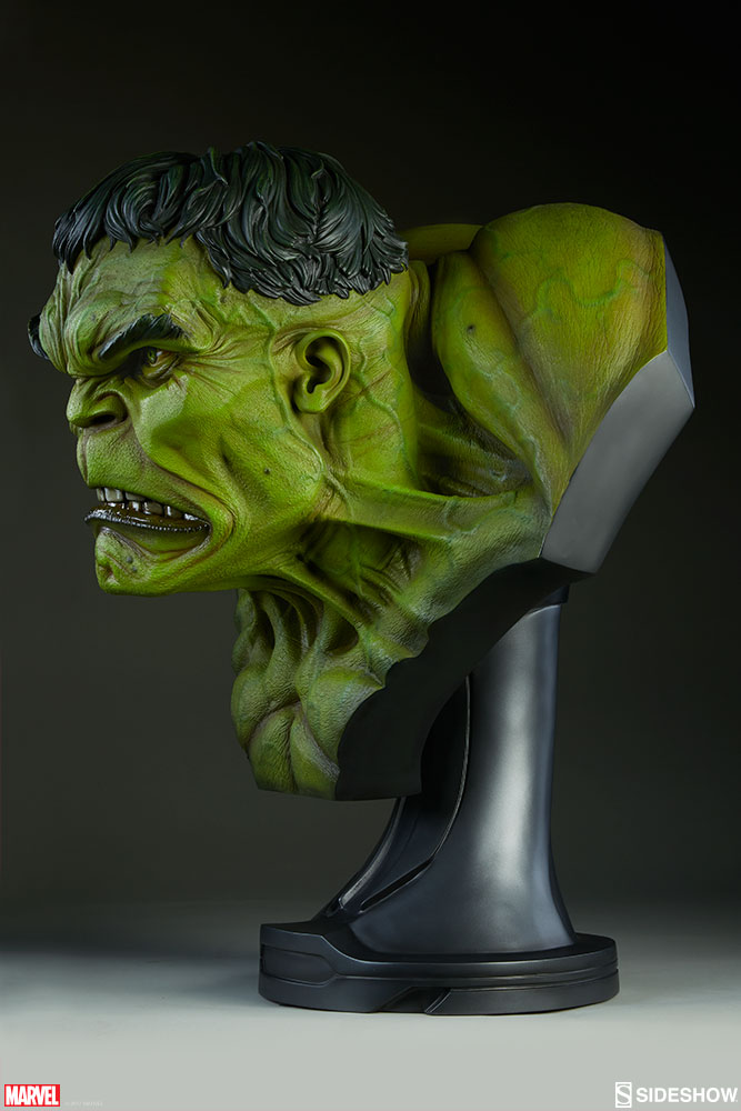 HULK " the indredible " New life size Bust 2018 The-incredible-hulk-life-size-bust-sideshow-400303-03