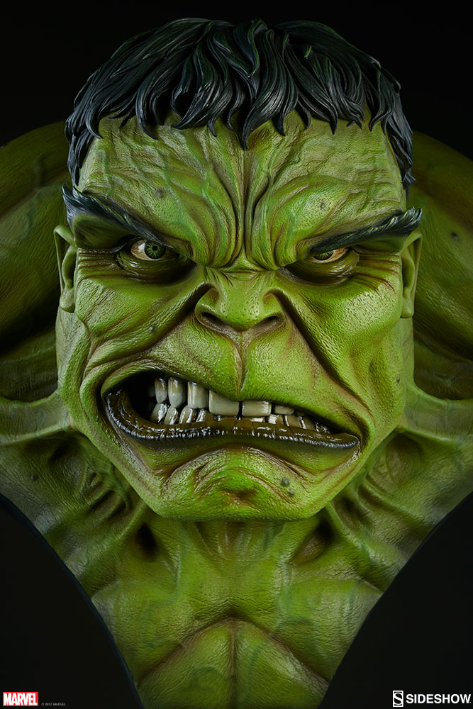 HULK " the indredible " New life size Bust 2018 The-incredible-hulk-life-size-bust-sideshow-400303-07