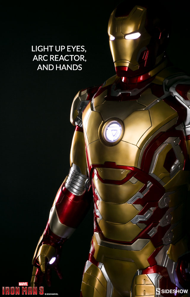 IRON MAN MARK 43 life size figure Iron-man-mark-43-life-size-figure-sideshow-400312-02