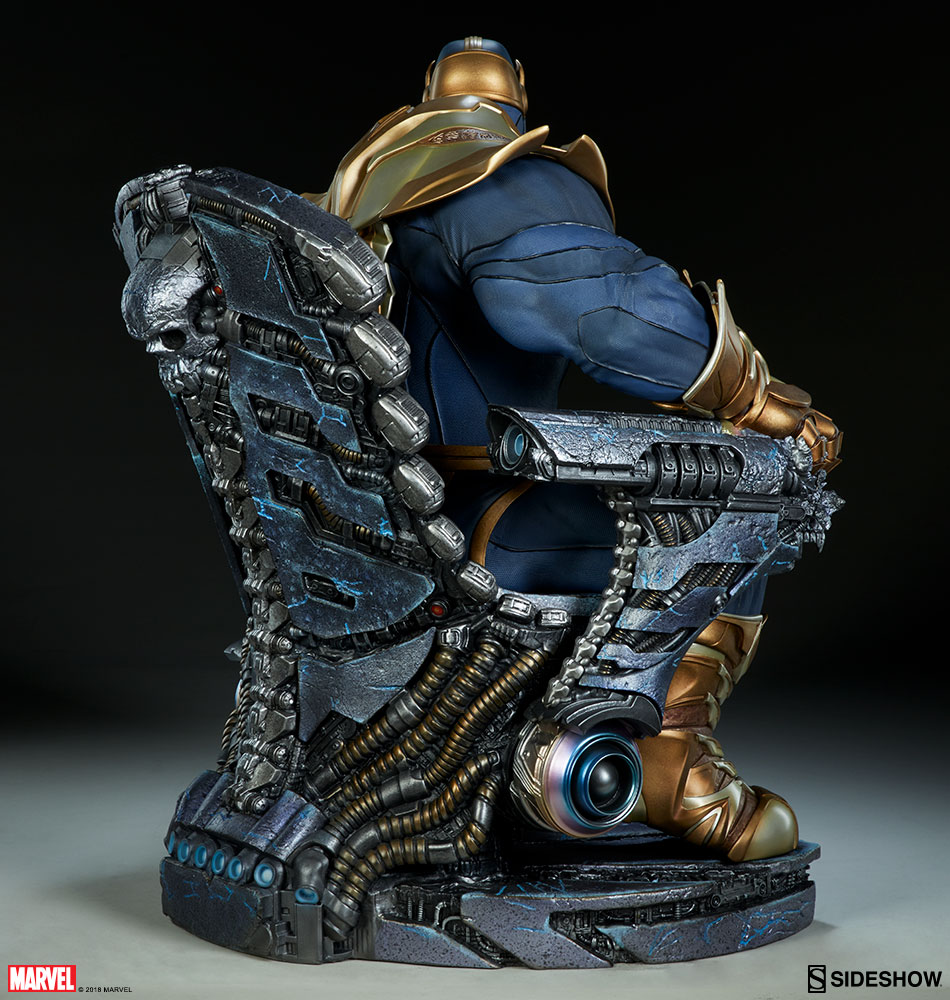 THANOS ON THRONE Maquette  Marvel-thanos-on-throne-maquette-sideshow-300434-04