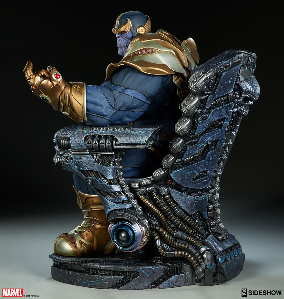 THANOS ON THRONE Maquette  Marvel-thanos-on-throne-maquette-sideshow-300434-07